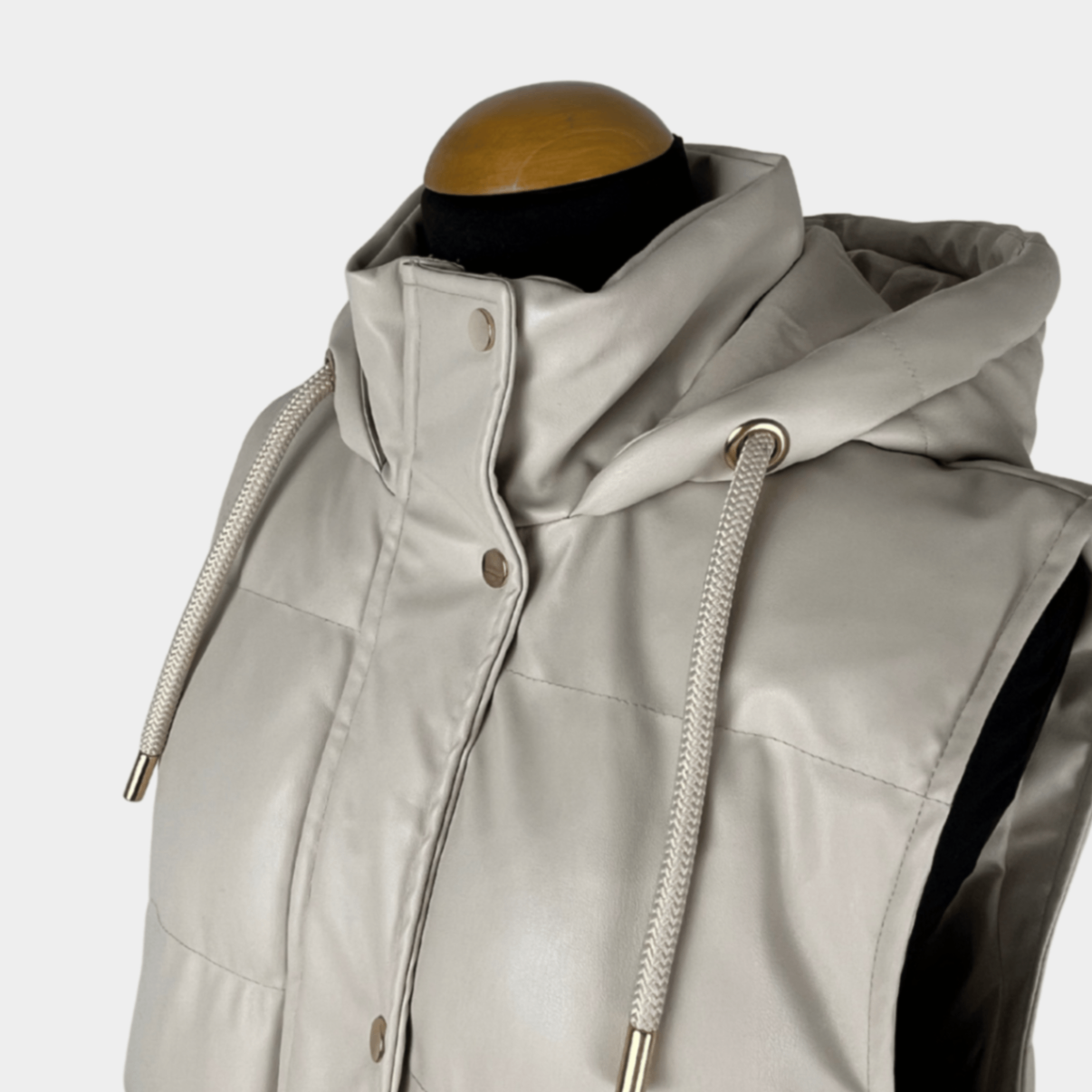 pre-loved Zara lange Steppweste Gr. S