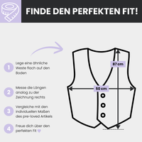 pre-loved Zara lange Steppweste Gr. S