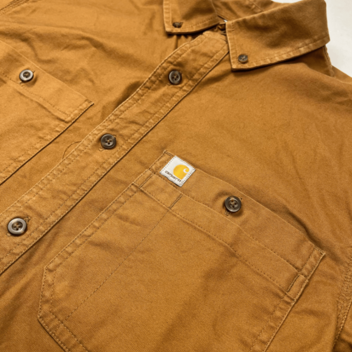 pre-loved Carhartt Hemd kurzärmlig Gr. S