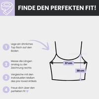 pre-loved H&M Ärmelloses Top Gr. 36