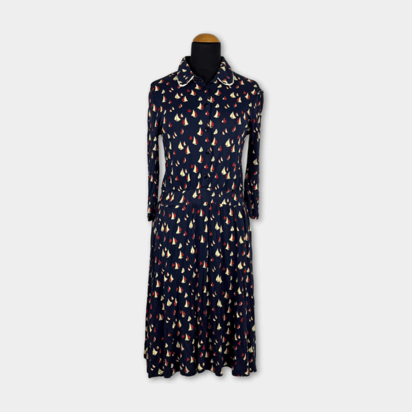 pre-loved Mint & Berry Maxikleid Gr. S
