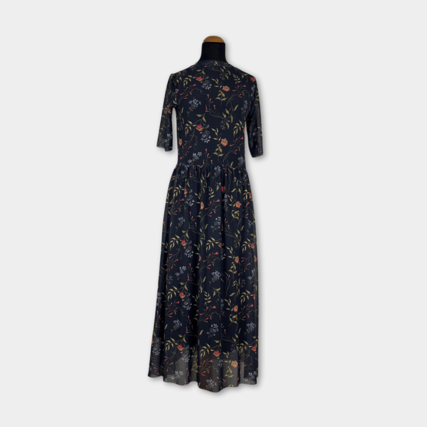 pre-loved Mint & Berry Maxikleid Gr. 36