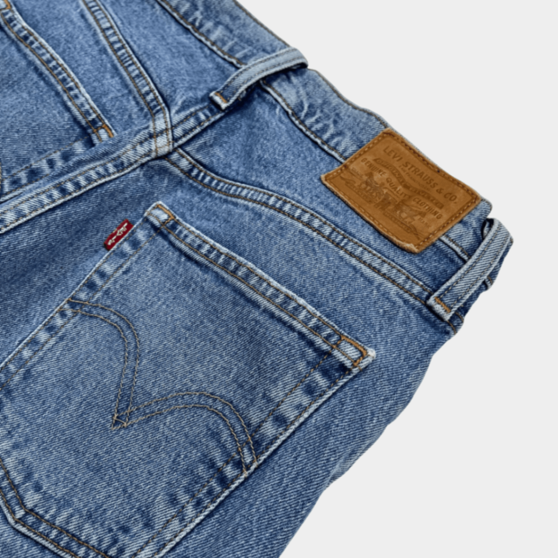 pre-loved LEVI'S Jeans RIBCAGE STRAIGHT Gr. 28