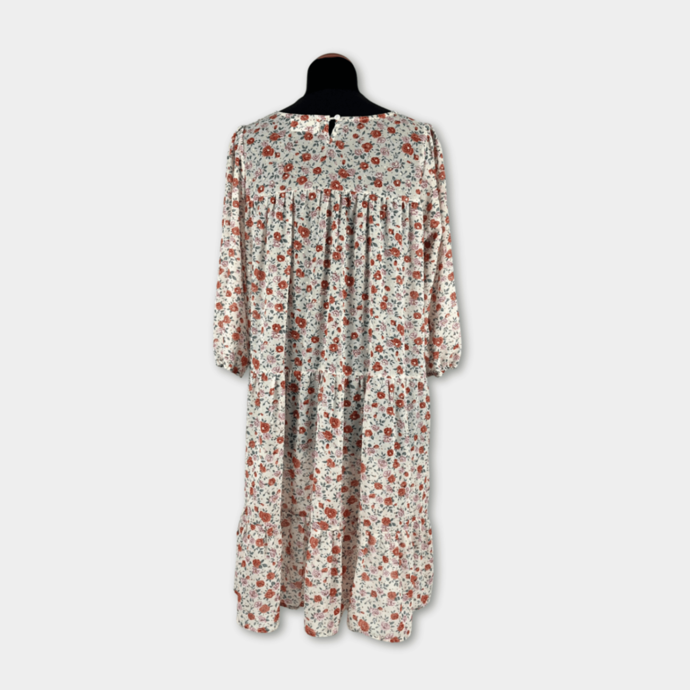 pre-loved Vintage Dressing Freizeitkleid Gr. M/L