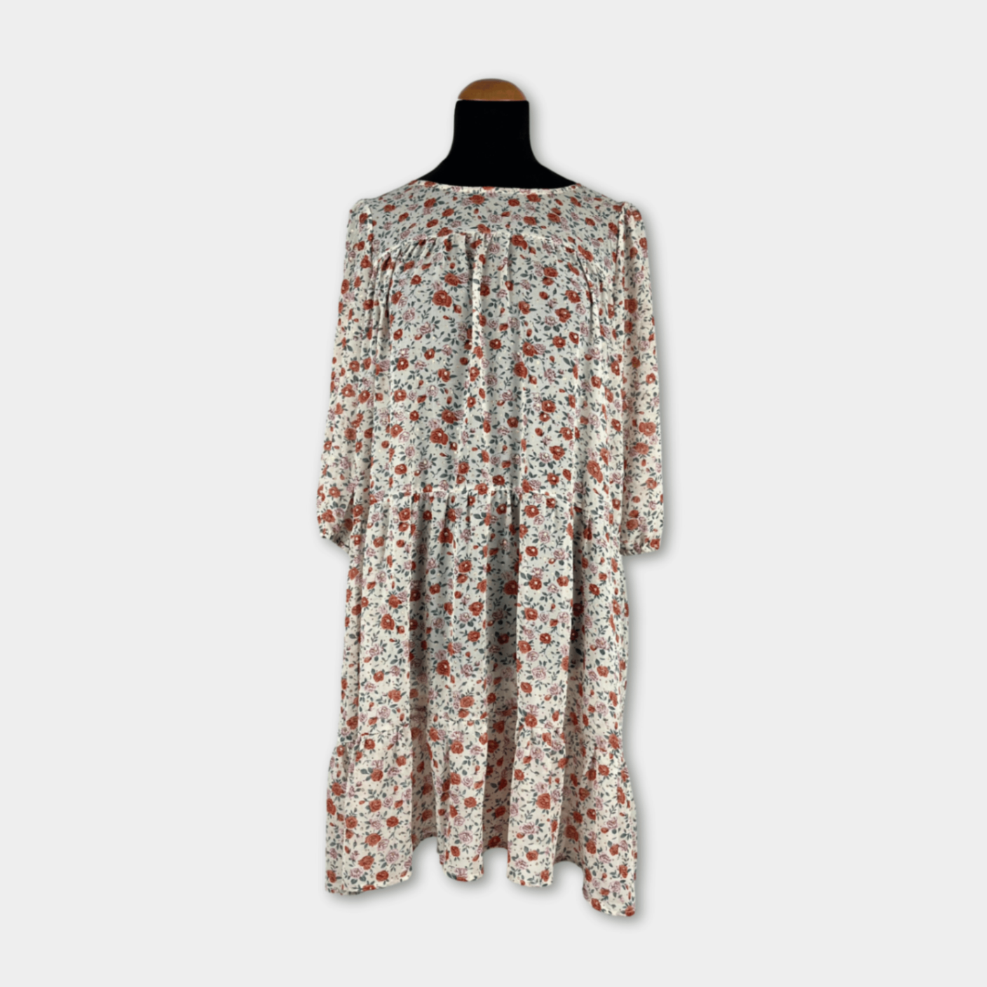 pre-loved Vintage Dressing Freizeitkleid Gr. M/L