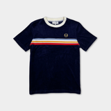 pre-loved Sergio Tacchini Samt T-Shirt Gr. M