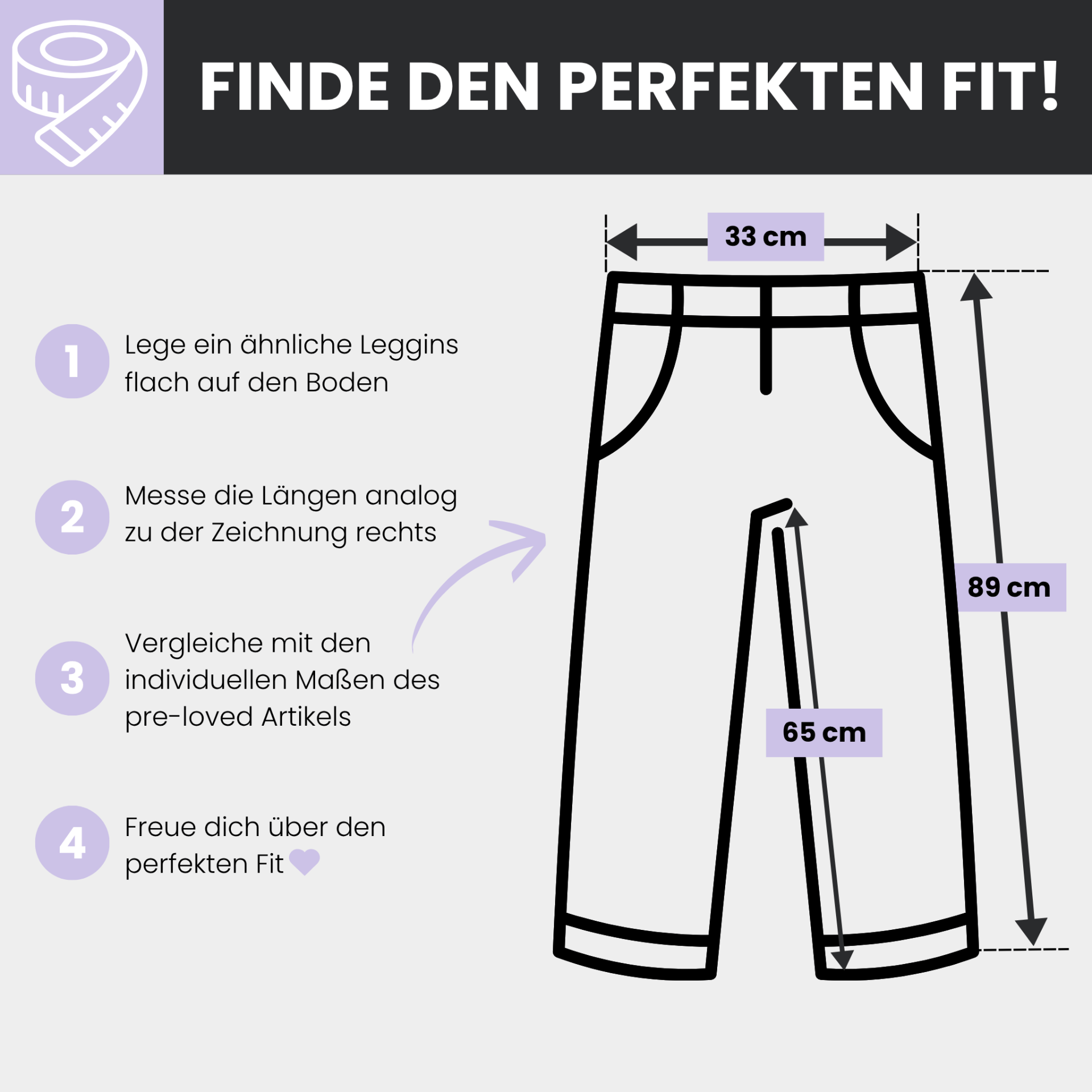 pre-loved Stronger Leggings HIGH WAIST Gr. XS/S