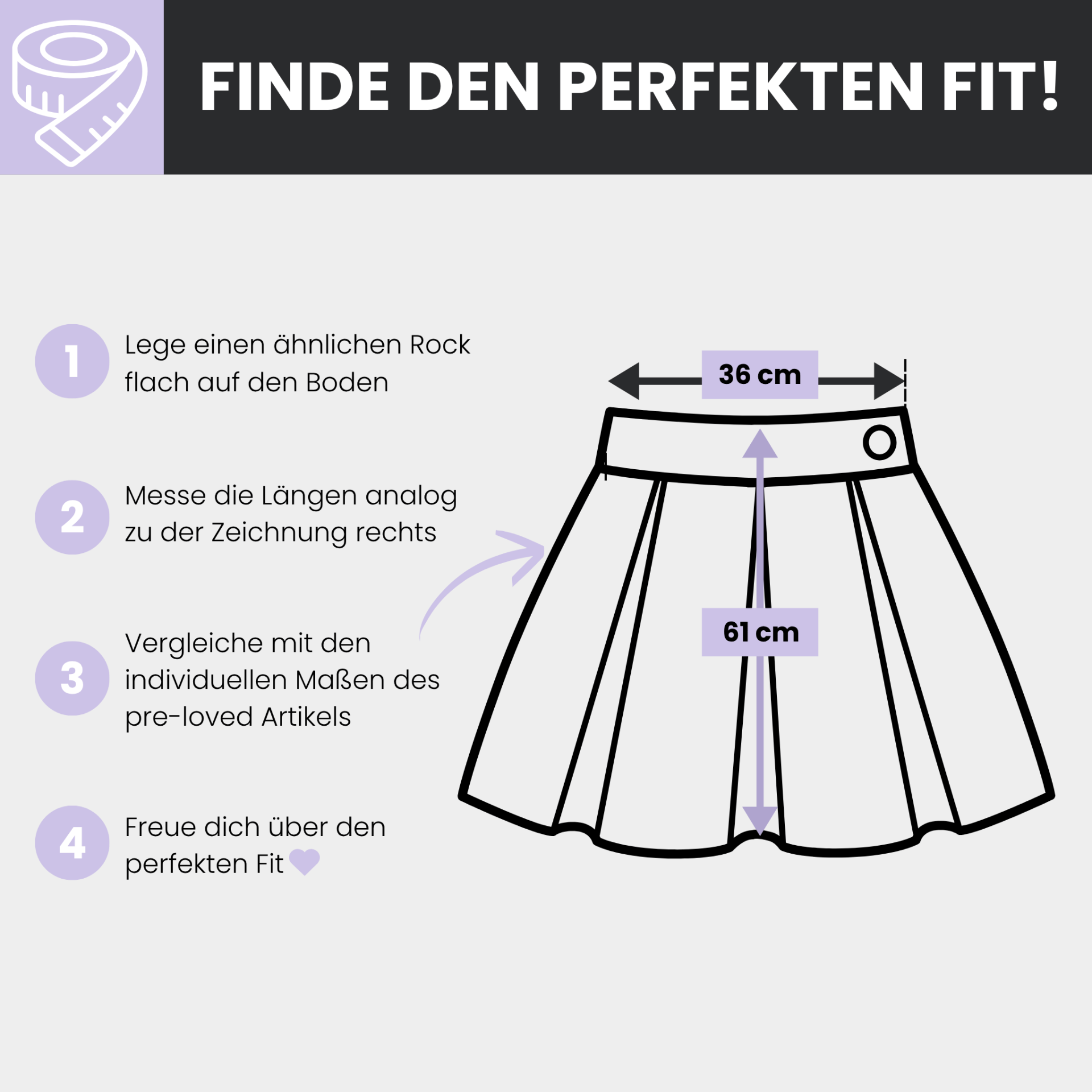 pre-loved Strenesse Rock Gr. 34