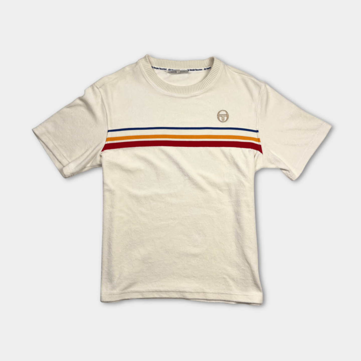 pre-loved Sergio Tacchini Samt T-Shirt Gr. M