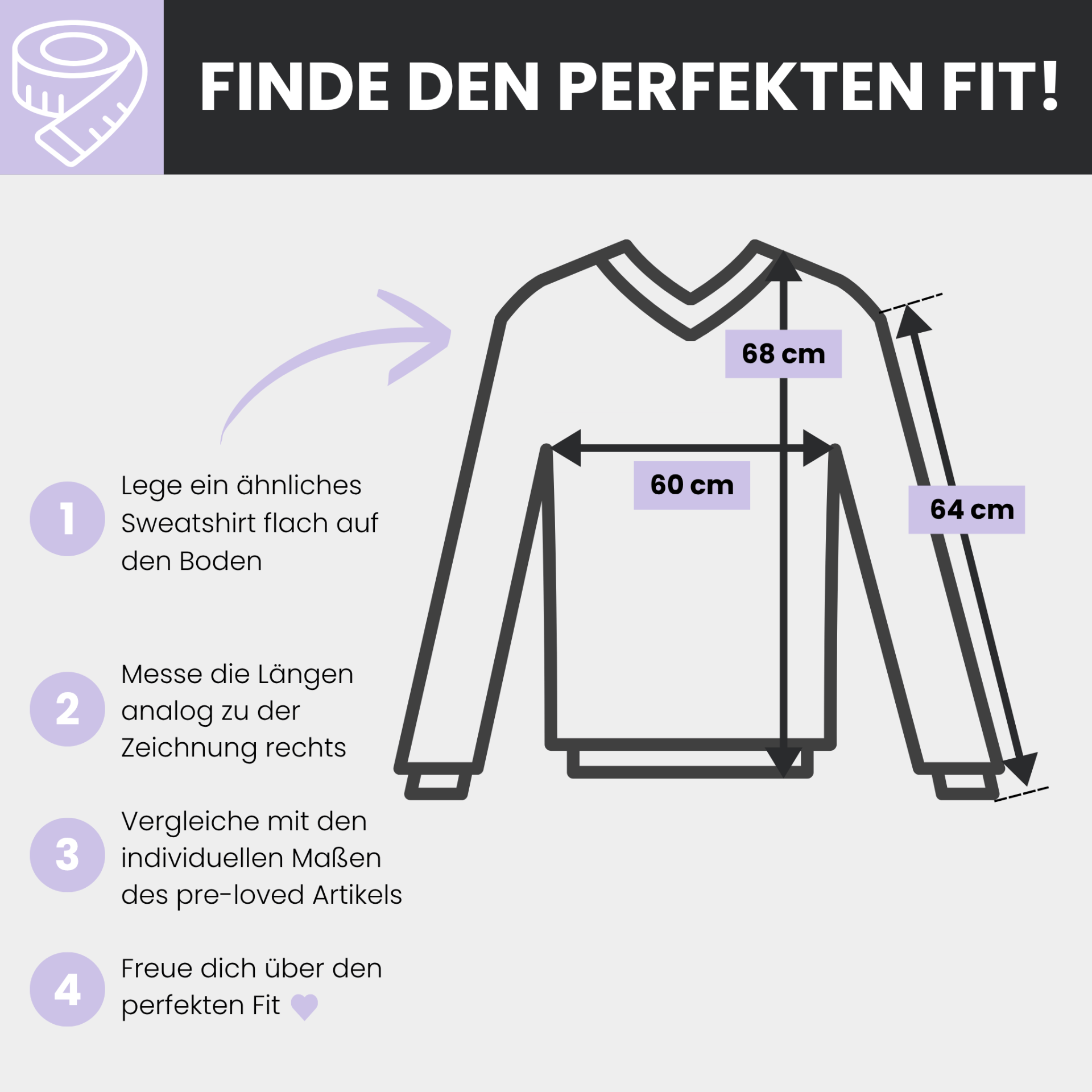 pre-loved Arket Sweatshirt Gr. L