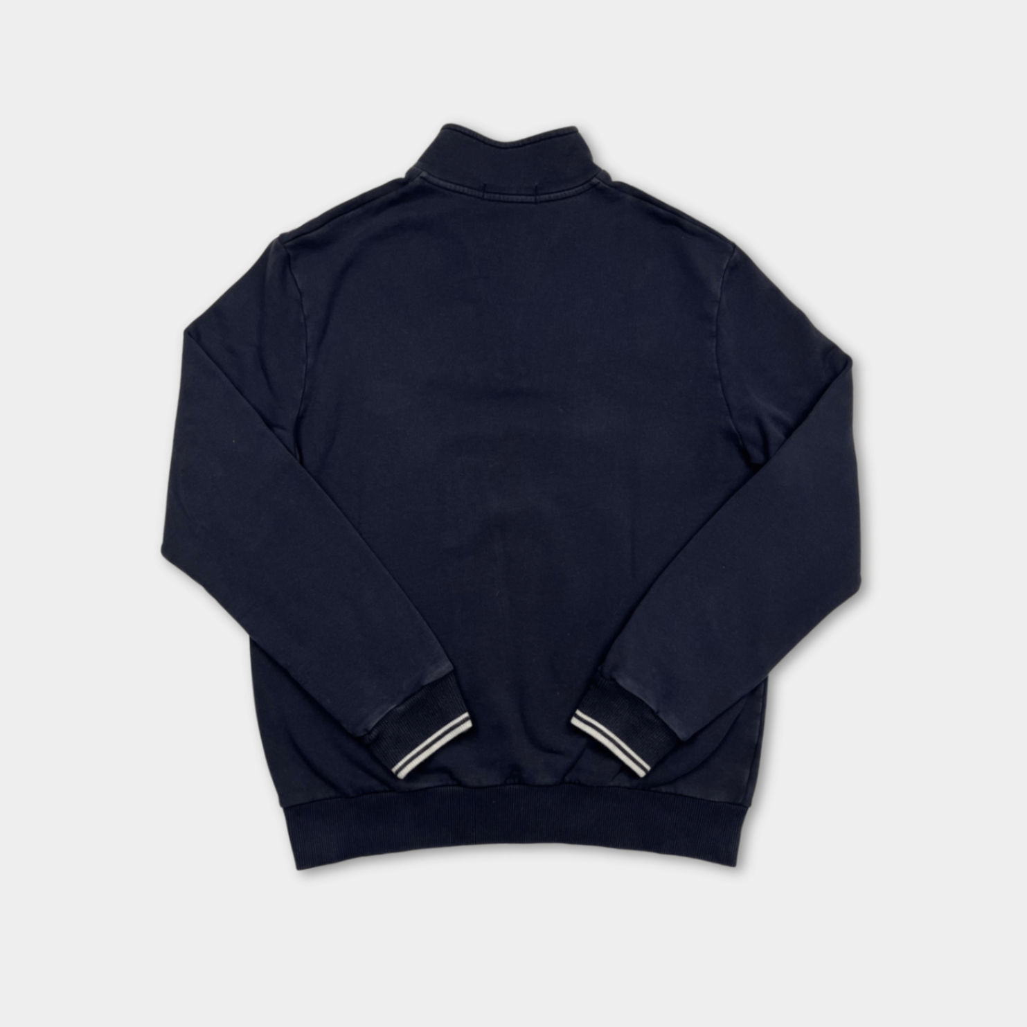 pre-loved Fred Perry Sweatshirt Halfzip Gr. L