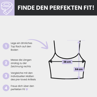 pre-loved H&M Ärmelloses Top Gr. 36 *Neu mit Etikett