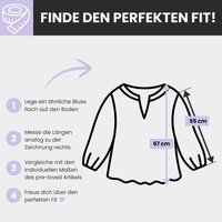 pre-loved Kiomi Blusenkleid Gr. 36