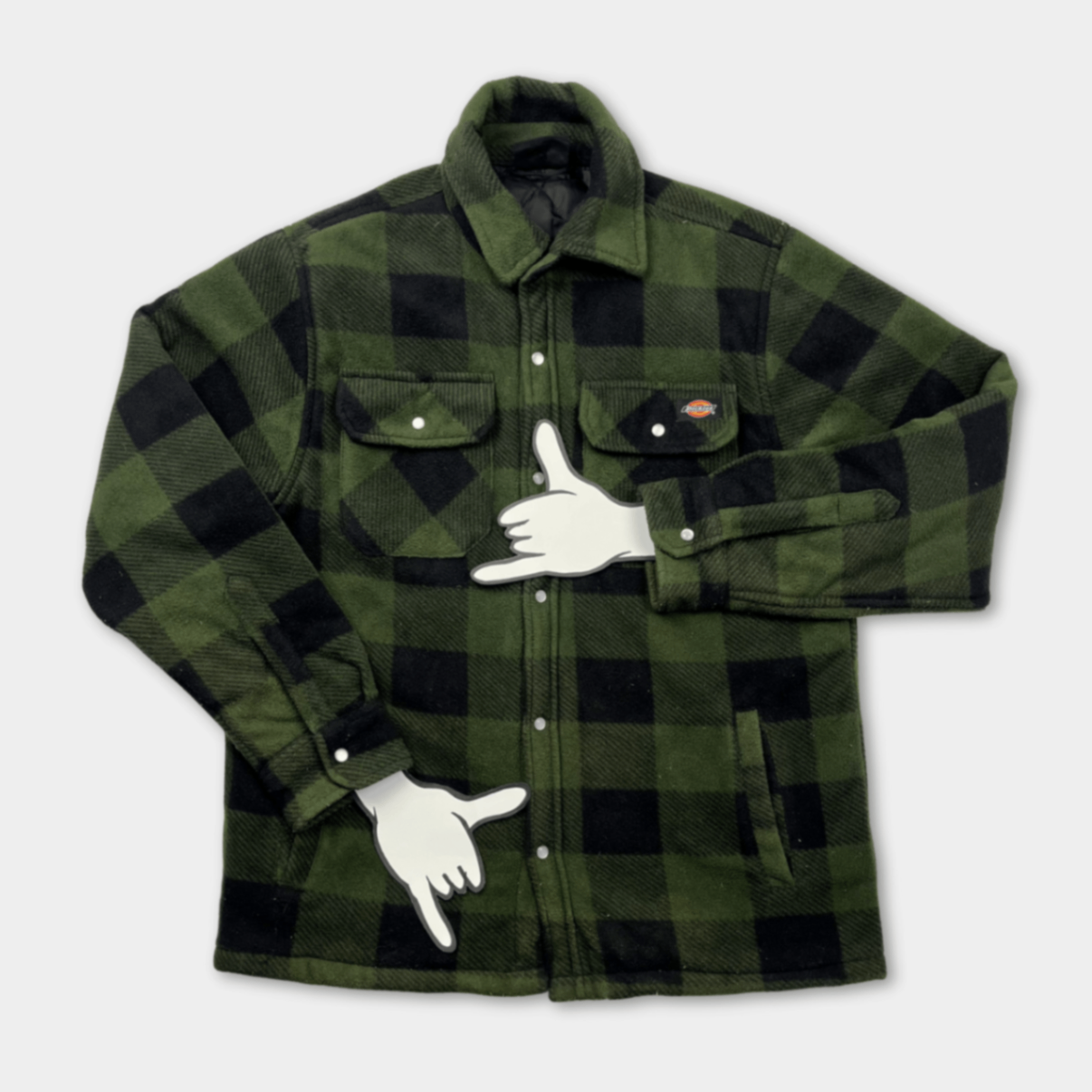 pre-loved Dickies Holzfällerhemd Thermohemd Gr. S