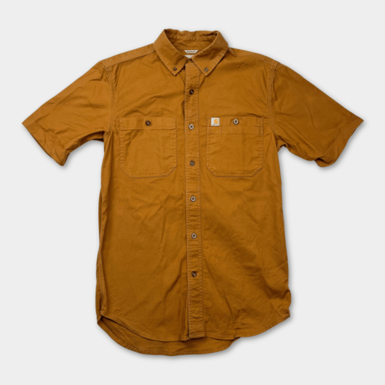 pre-loved Carhartt Hemd kurzärmlig Gr. S