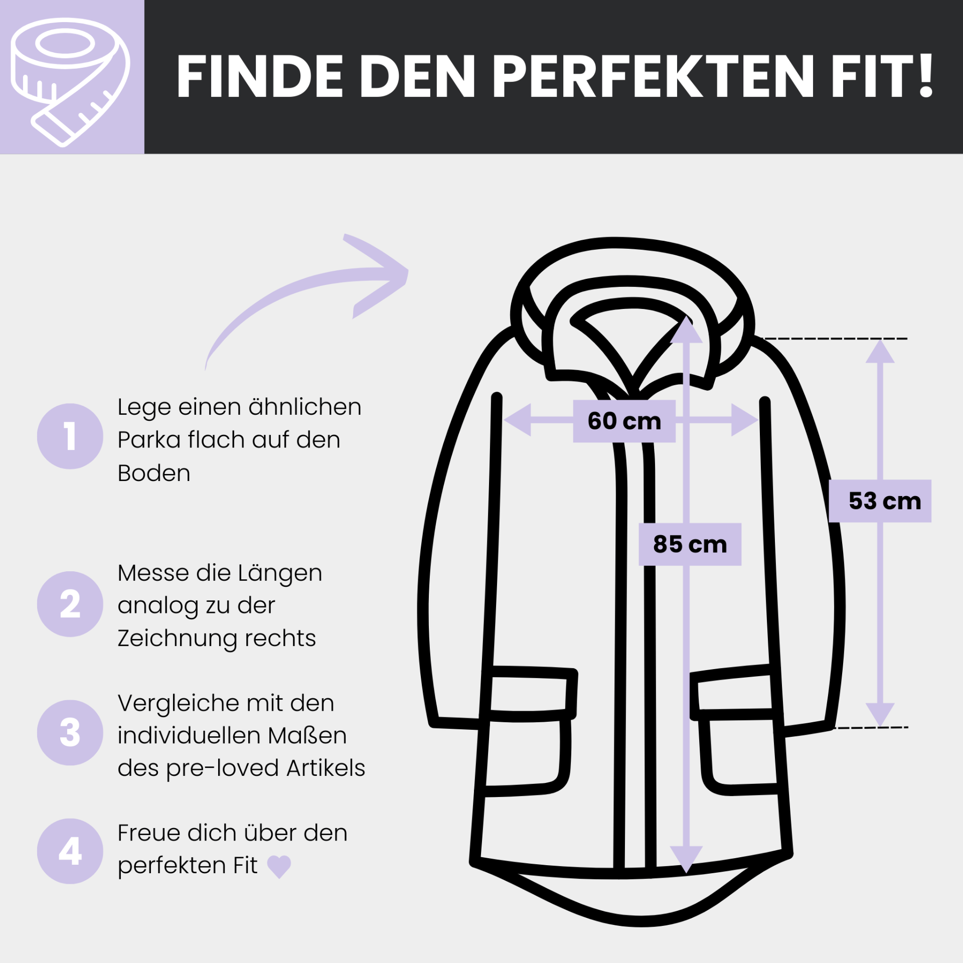 pre-loved H&M Winter-Parka Gr. S