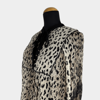 pre-loved Kriss Freizeitkleid Leo-Muster Gr. XL