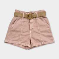 pre-loved Zara Shorts mit Gürtel Gr. 36