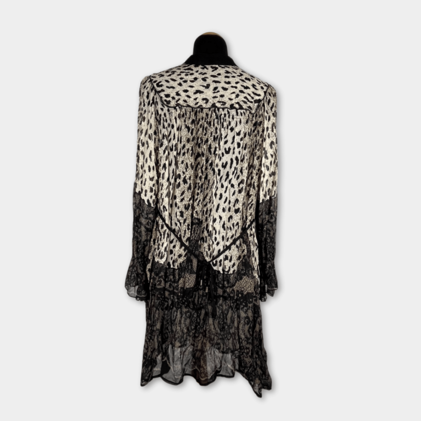 pre-loved Kriss Freizeitkleid Leo-Muster Gr. XL