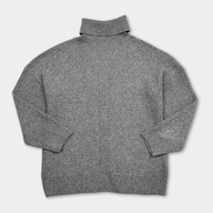 pre-loved C&A Strickpullover Rollkragen Gr. S