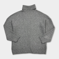 pre-loved C&A Strickpullover Rollkragen Gr. S