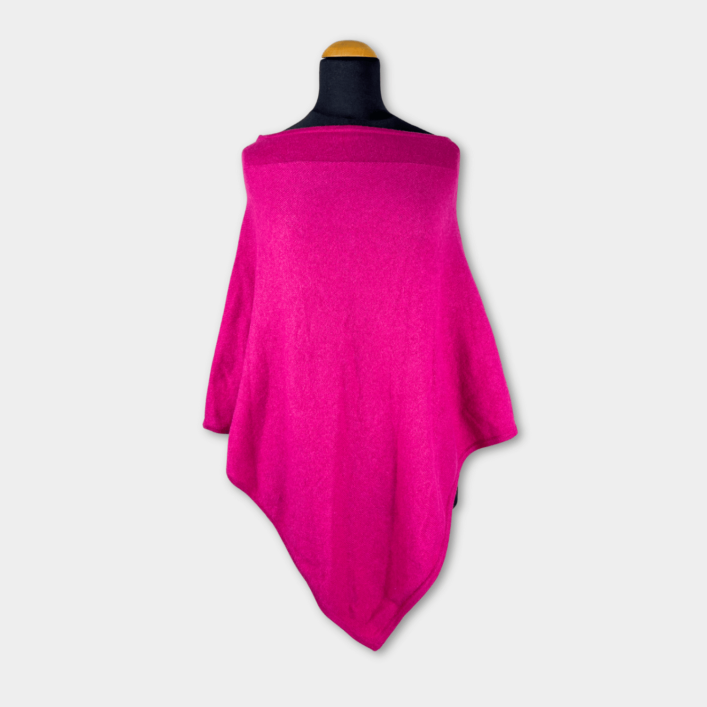 pre-loved Marie Lund Poncho Gr. Onesize Reines Kaschmir