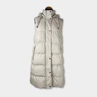 pre-loved Zara lange Steppweste Gr. S