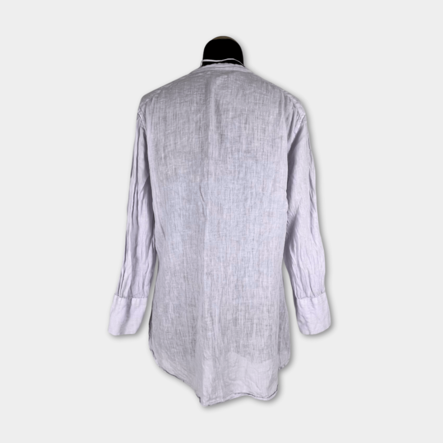 pre-loved Zara Leinen-Bluse Gr. S