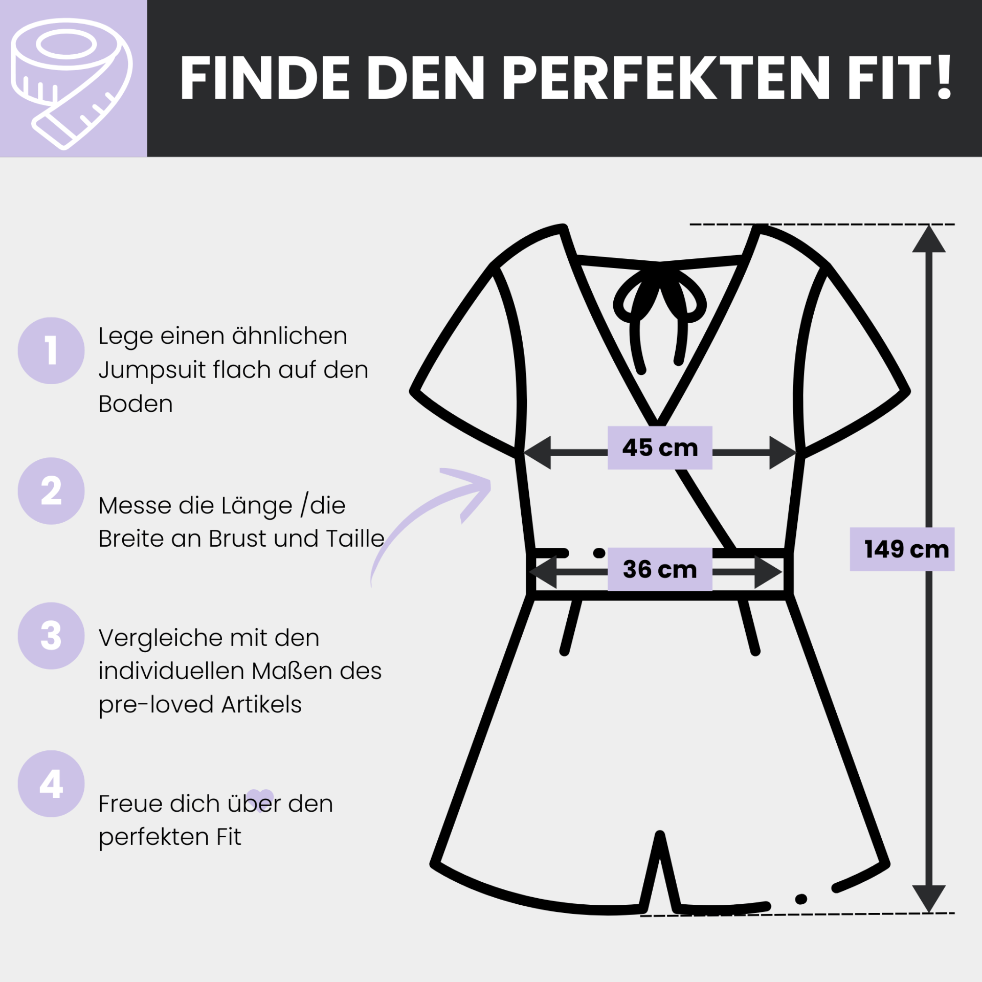 pre-loved Mango Jumpsuit Gr. L