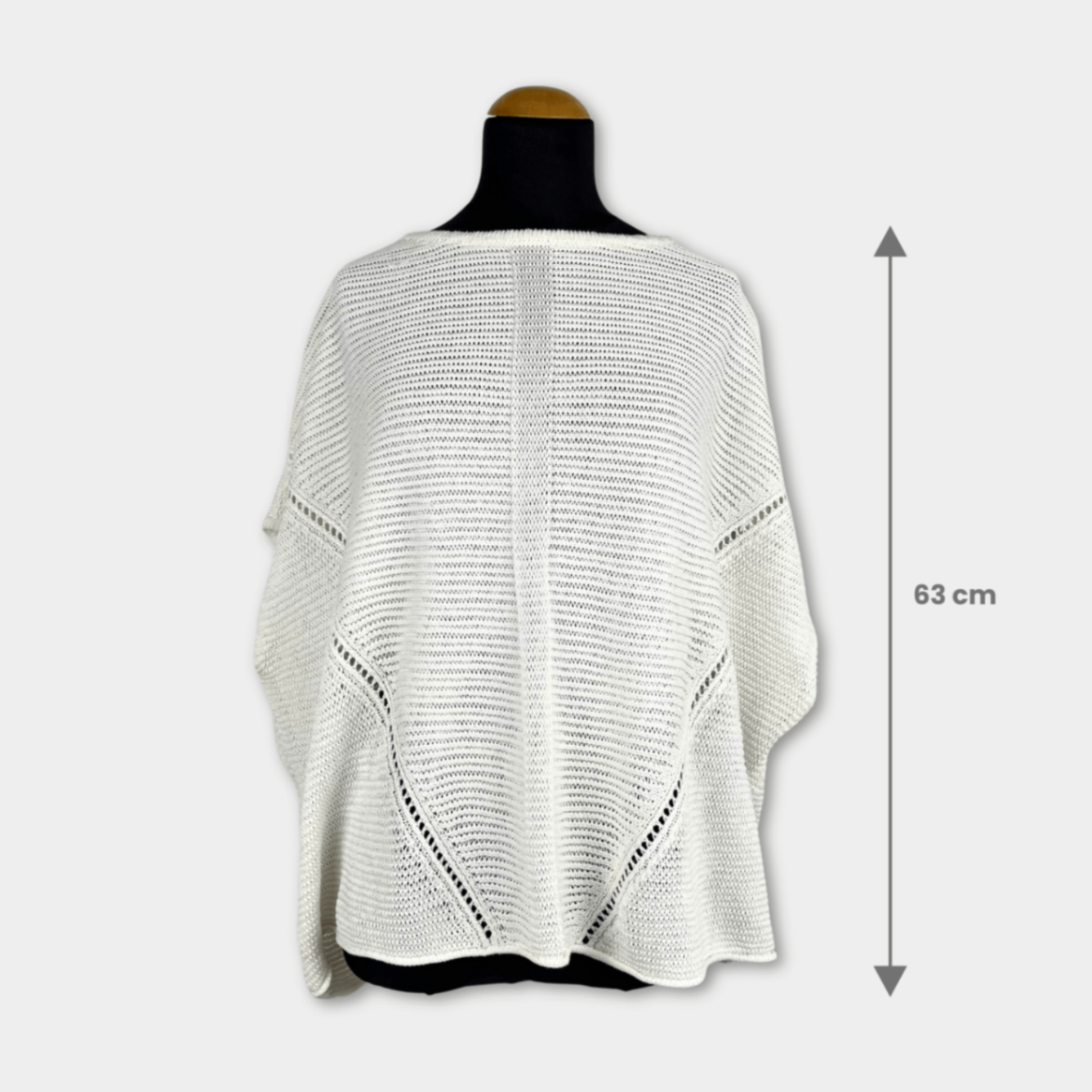 pre-loved s.Oliver Strickponcho Gr. S