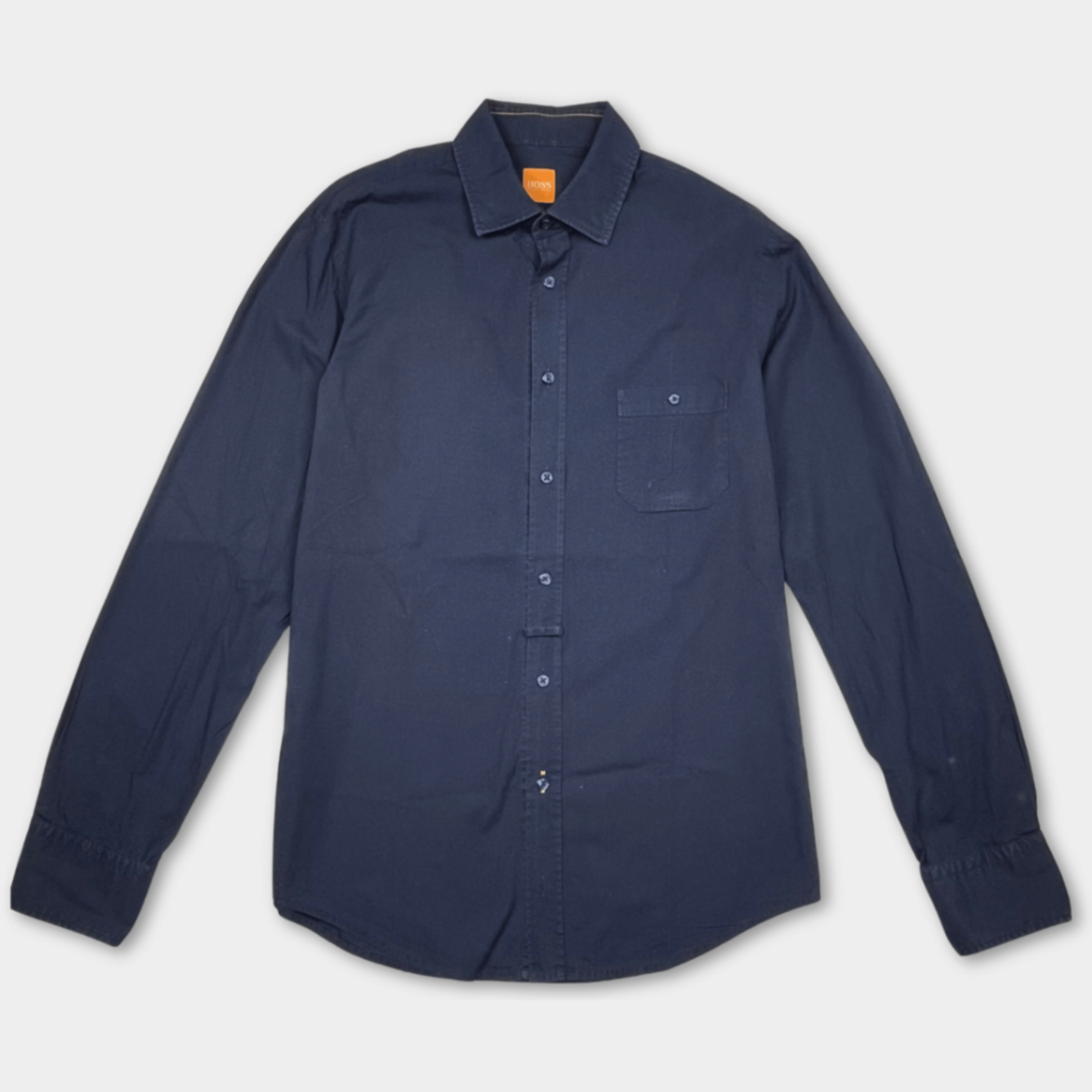 pre-loved Hugo Boss Hemd Gr. S Slim Fit