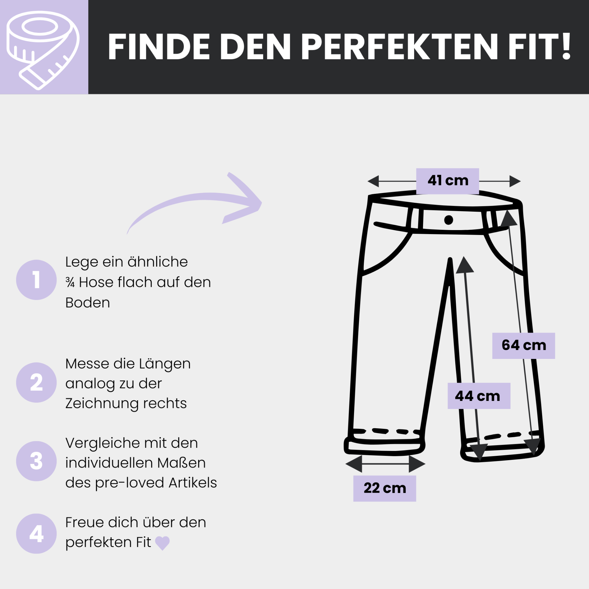 pre-loved Cecilia Classics Caprihose Gr. 38