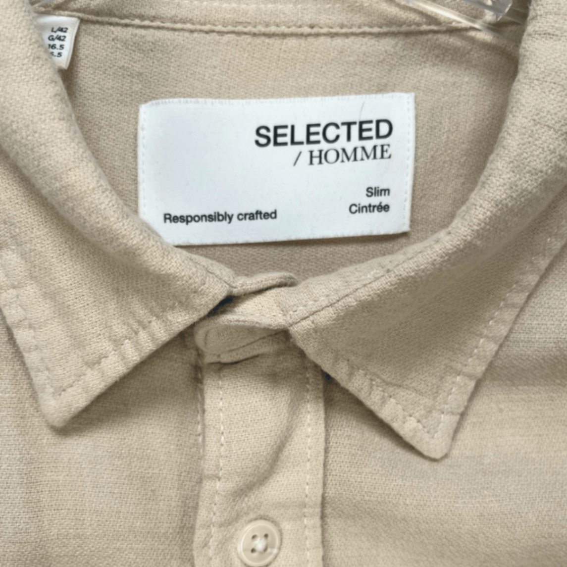 pre-loved Selected Homme Hemd Gr. 42