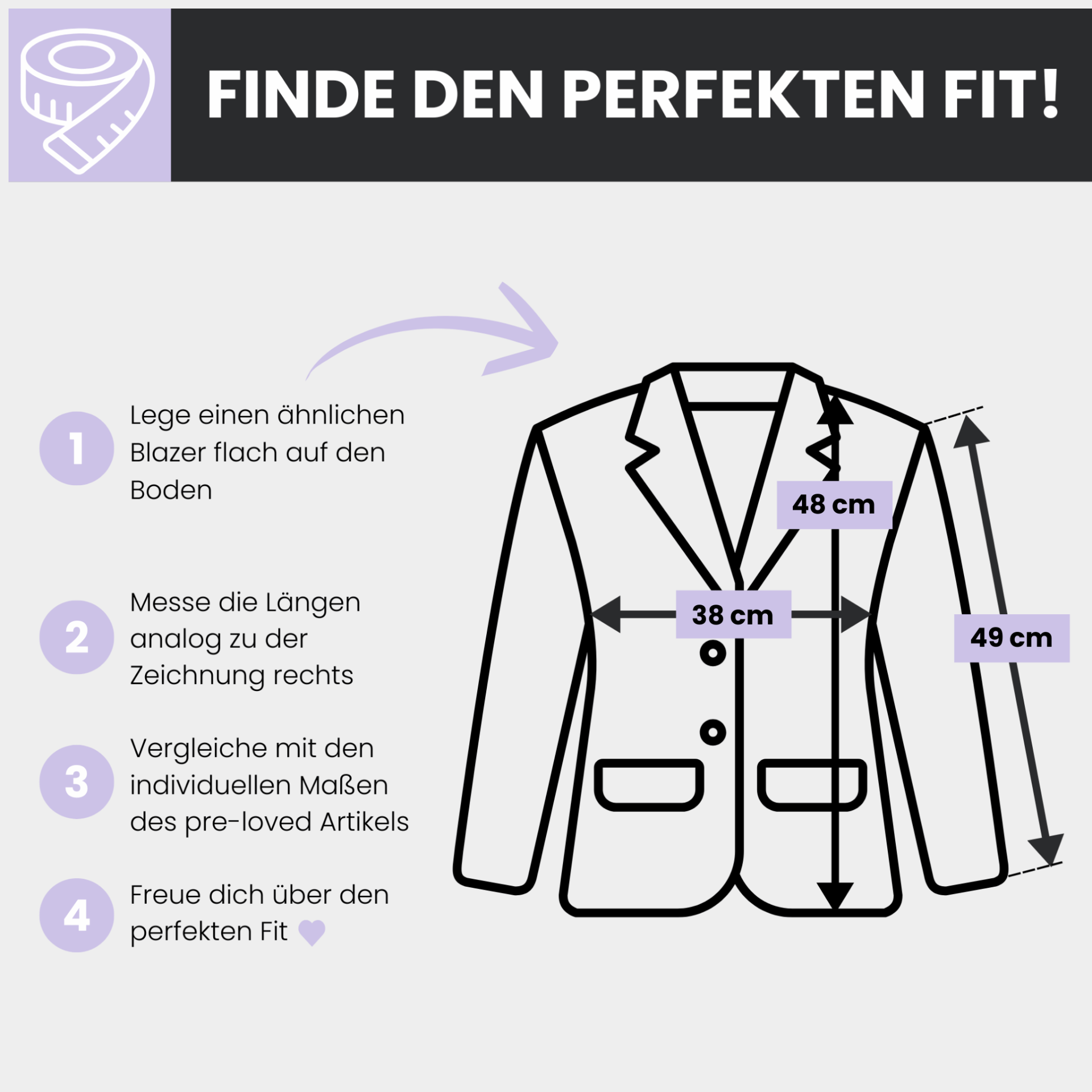 pre-loved H&M Blazer Gr. 34