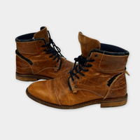 pre-loved Lederschuhe Stiefeletten Gr. 44