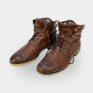 pre-loved Bugatti Lederschuhe Gr. 44