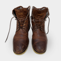 pre-loved Bugatti Lederschuhe Gr. 44