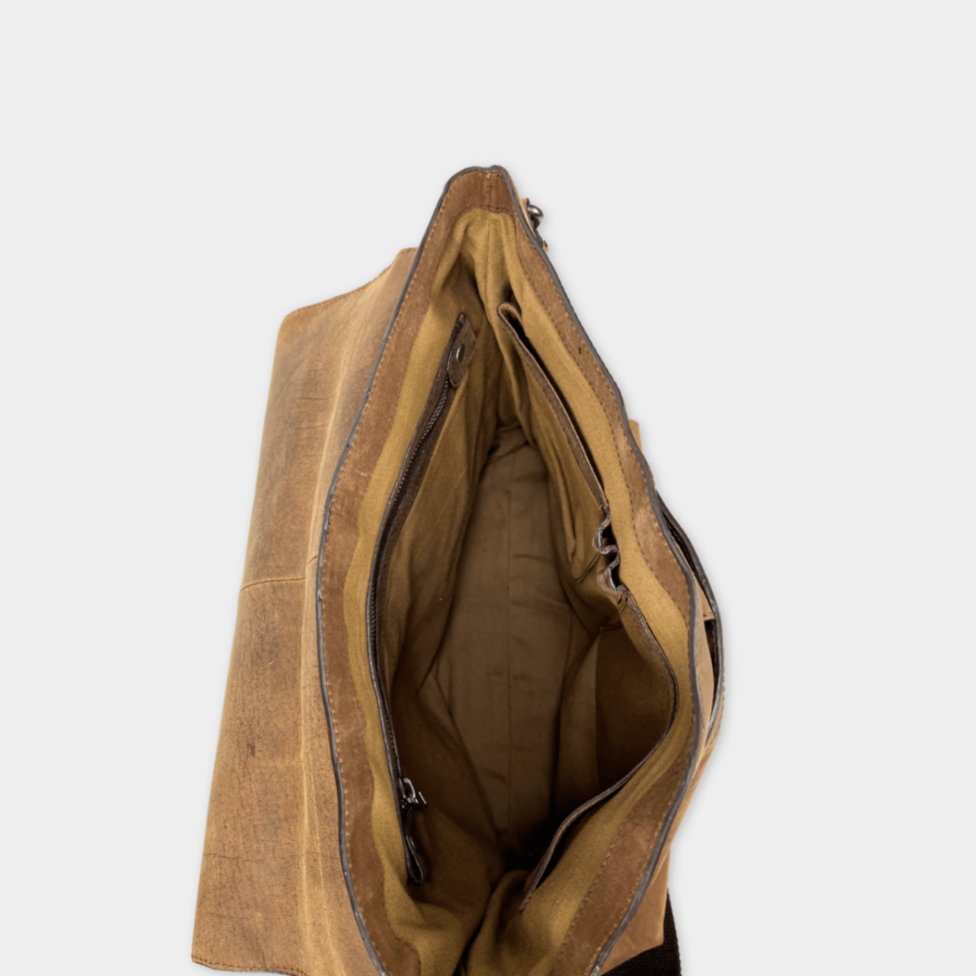 pre-loved Leder Umh�ngetasche, Aktentasche
