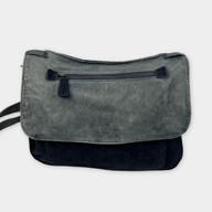 pre-loved Pepe Jeans Handtasche Wildleder blau/petrol