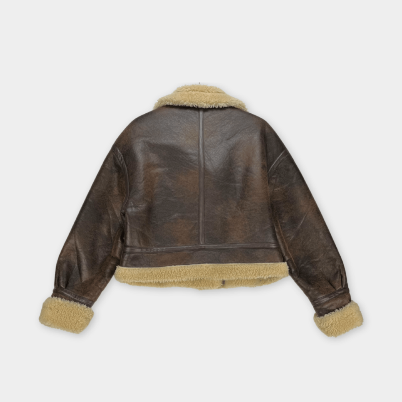 pre-loved Zara Lederjacke Gr. M