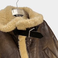 pre-loved Zara Lederjacke Gr. M