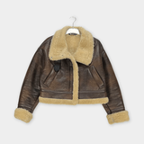 pre-loved Zara Lederjacke Gr. M