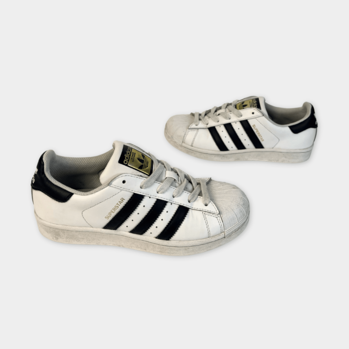 pre-loved Adidas Superstars Sneaker Gr. 36 2/3