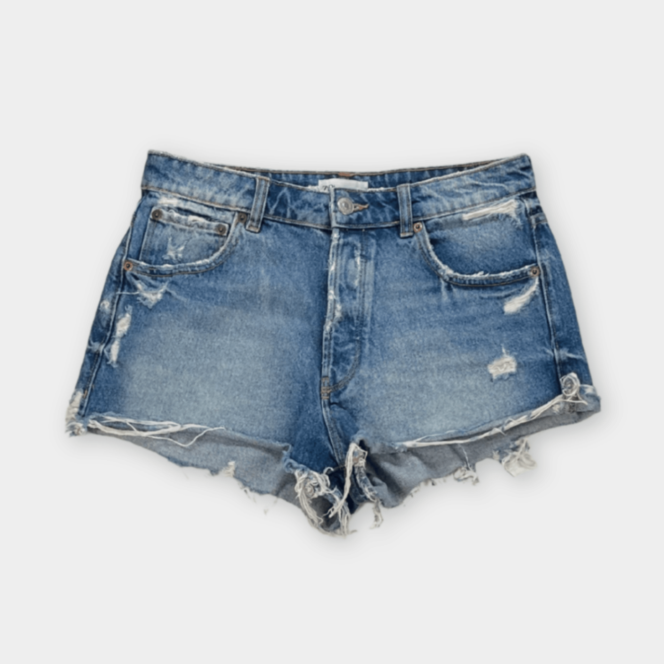 pre-loved Zara Jeans-Shorts Gr. 38