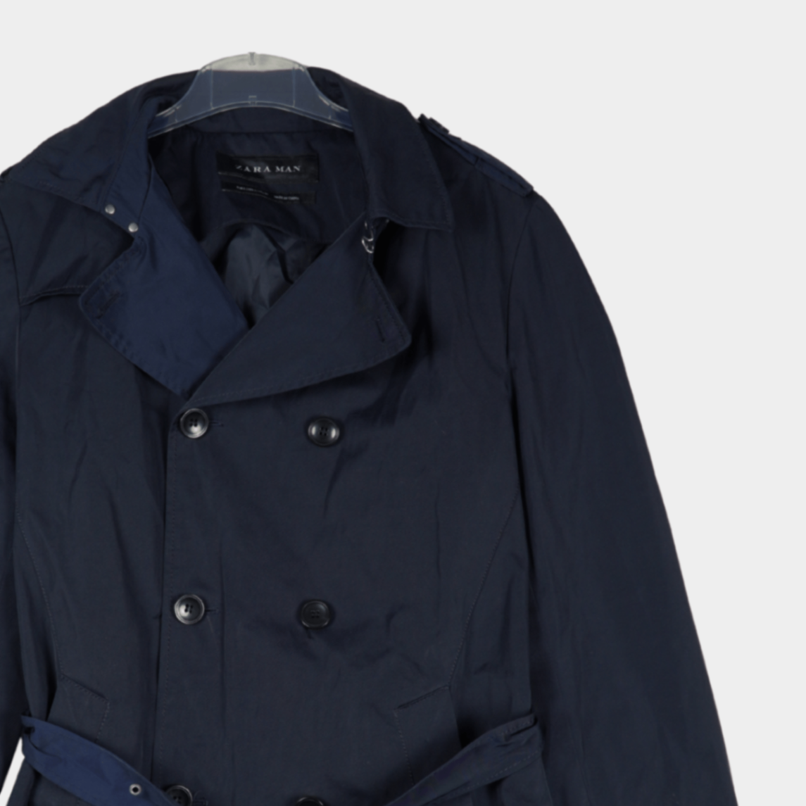 pre-loved Zara Men Trenchcoat Gr. L