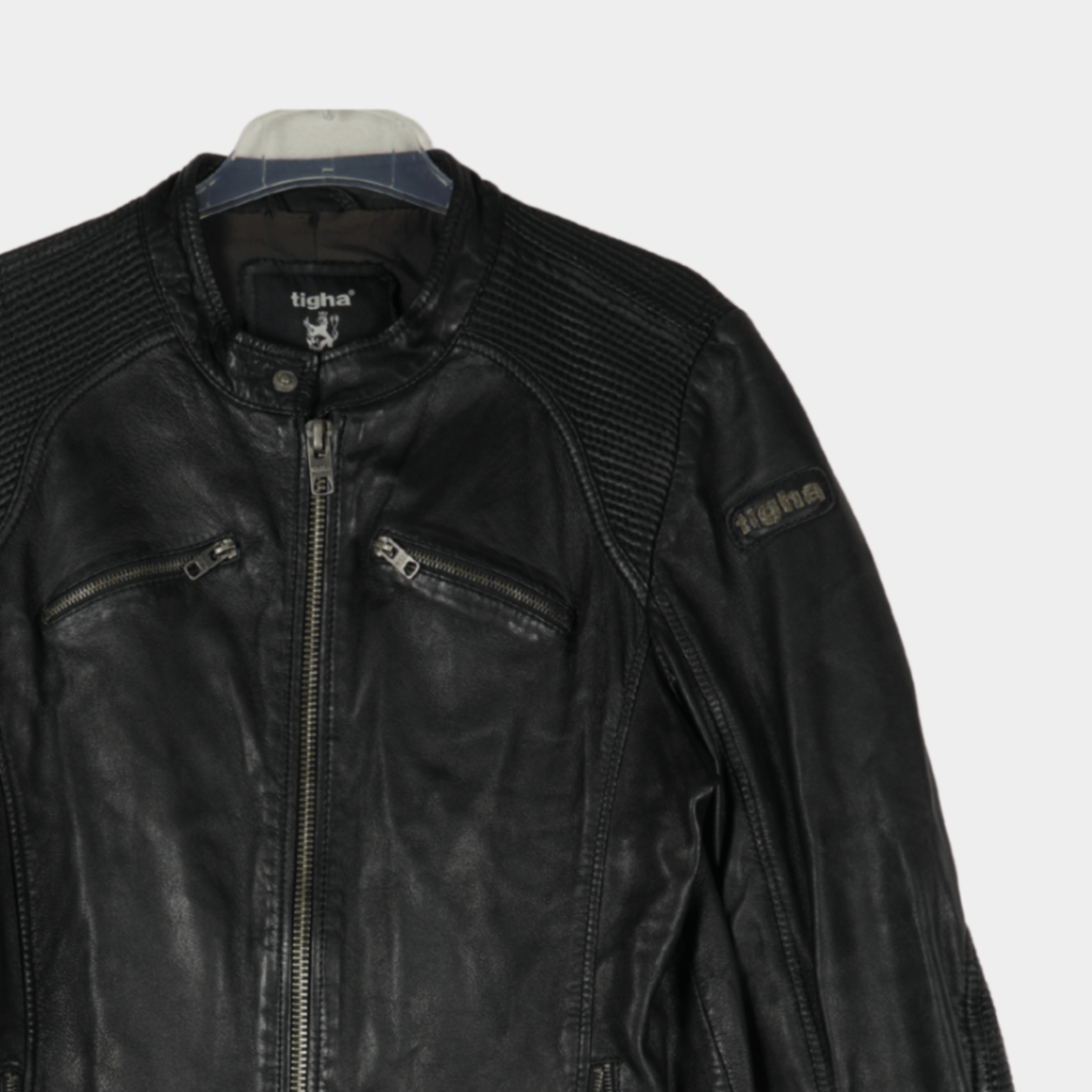 pre-loved Tigha Lederjacke Gr. M