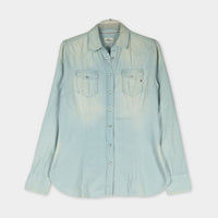 pre-loved Replay Jeansbluse Gr. M