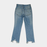 pre-loved Zara "The Dreed Flare" Jeans Gr. 36