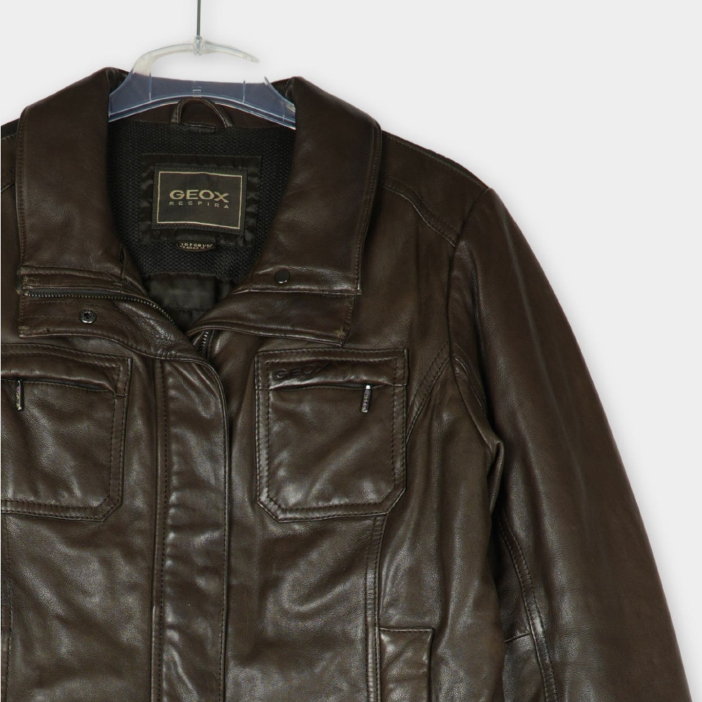 pre-loved Geox Lederjacke Gr. 40