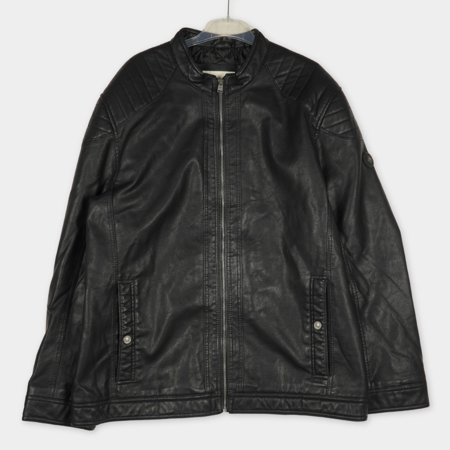 pre-loved Tom Tailor Lederjacke Gr. XXXL